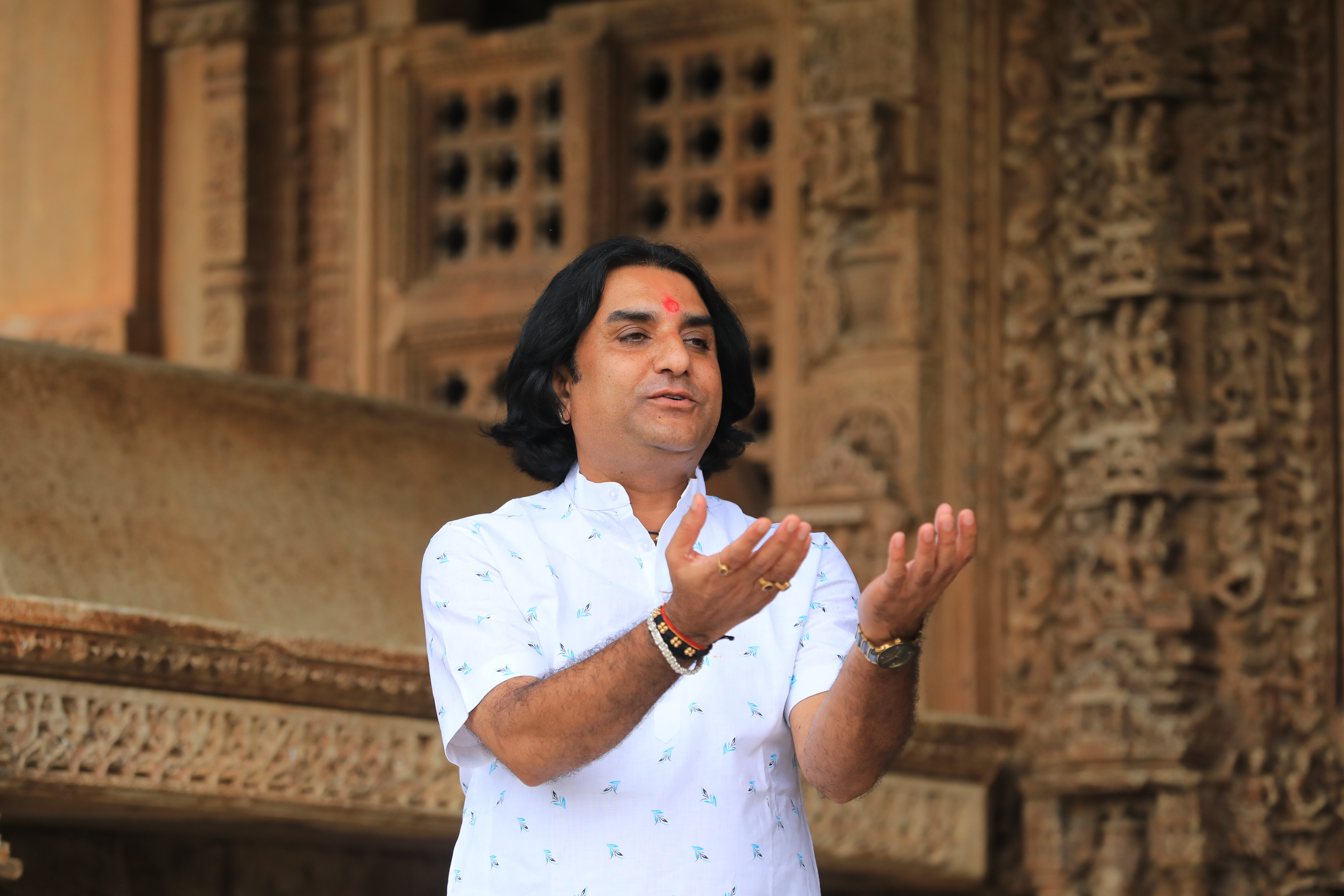 guitarist silhouette in stage lights