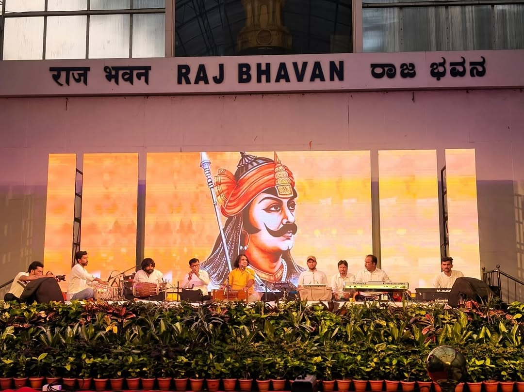 Drummer Playing in Record Studio